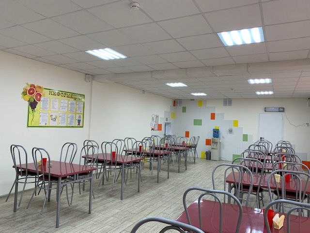 обеденный зал.